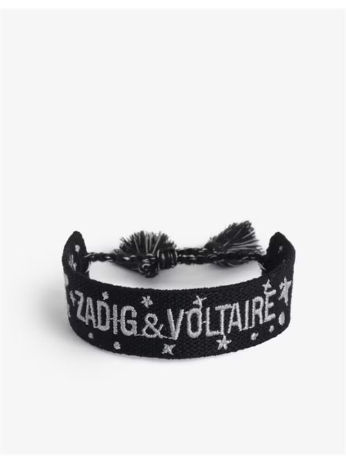 ZADIG WOVEN BRACELET ZADIG&VOLTAIRE | OWJW01721011 BLACK